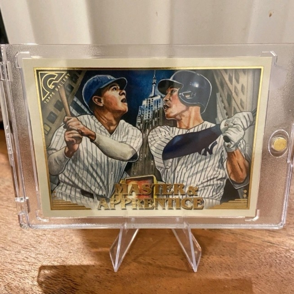 2019 Topps Gallery Aaron Judge Babe Ruth #MA-RJ Master And Apprentice